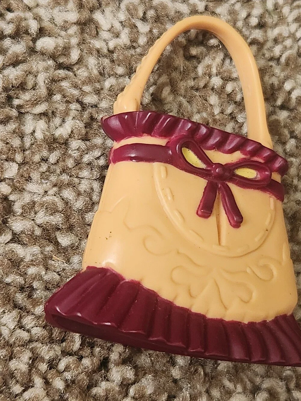 My Scene Shopping Spree (Trinkets) Chelsea Yellow & Red Purse Hand Bag Accessory
